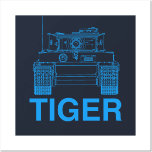 Tiger Tank Posters and Art